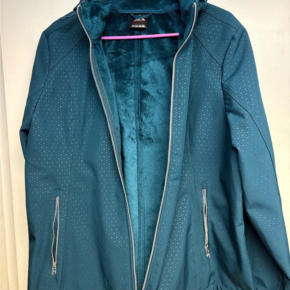 ZeroXposur Women's Deep Teal Soft shell Jacket